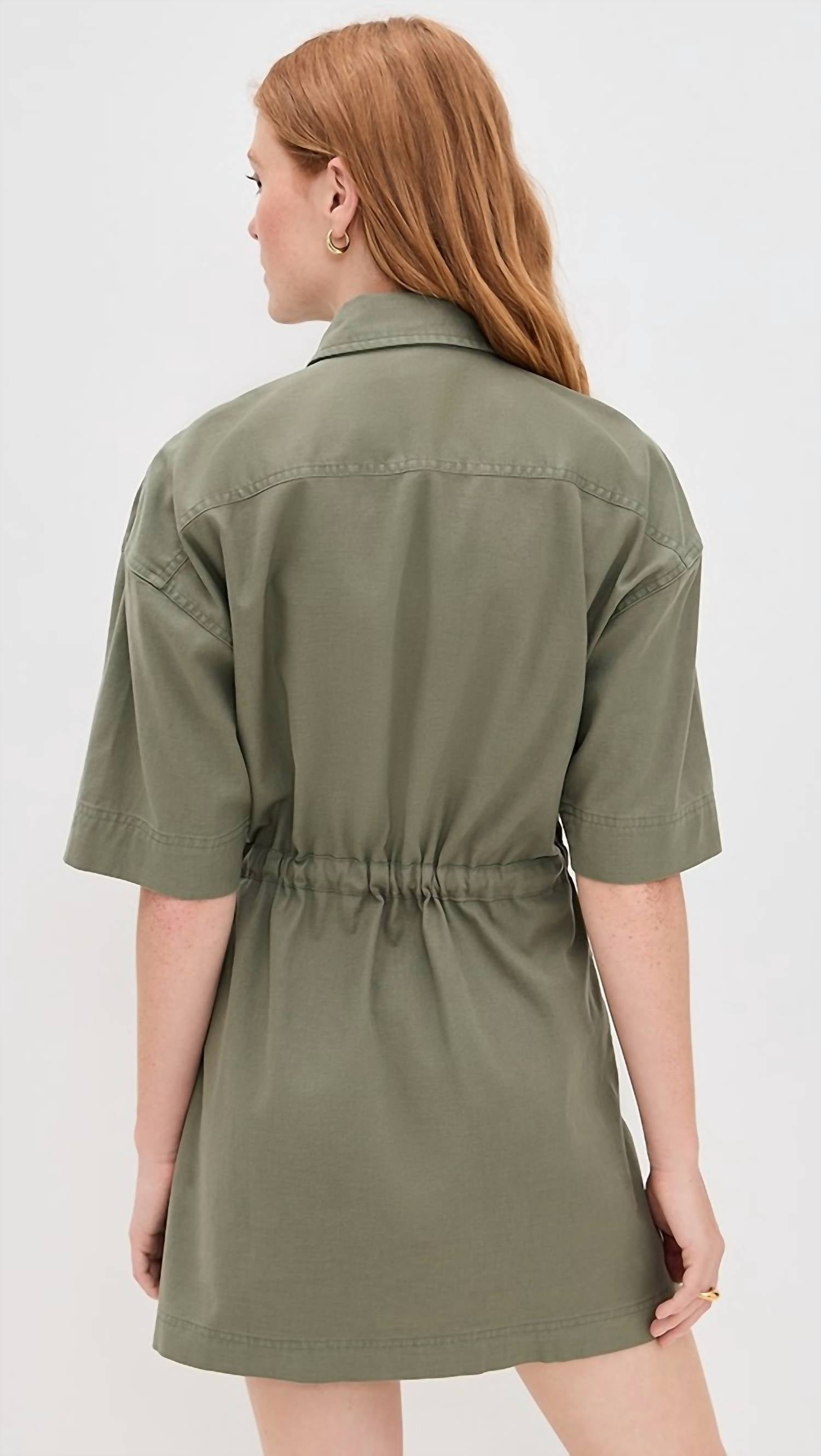 Faherty - Utility Twill Mini Shirtdress