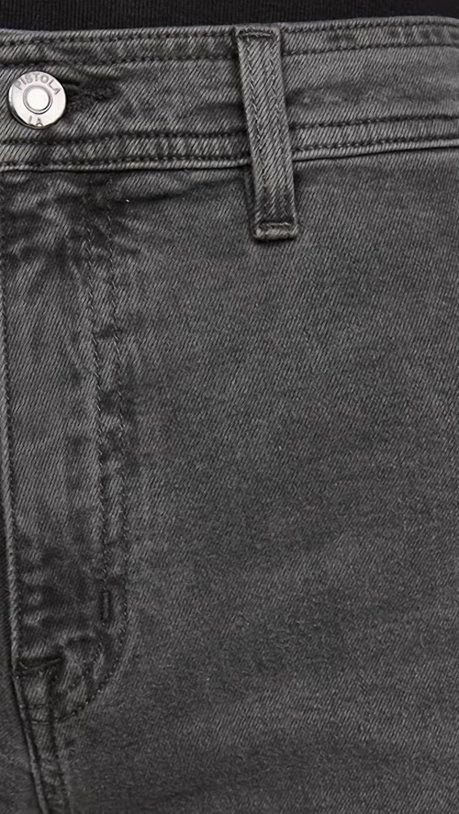 Pistola - Penny Crop High Rise Wide Leg Jeans