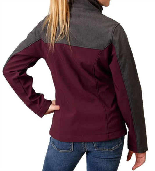 Roper - Girl's Pieced Softshell Jacket