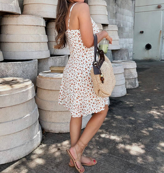 The Workshop Studio - Dainty Floral Mini Dress