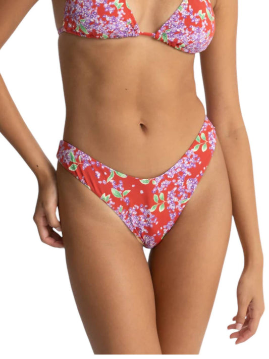 Rhythm. - Isle Floral Hi Cut Bikini Bottom