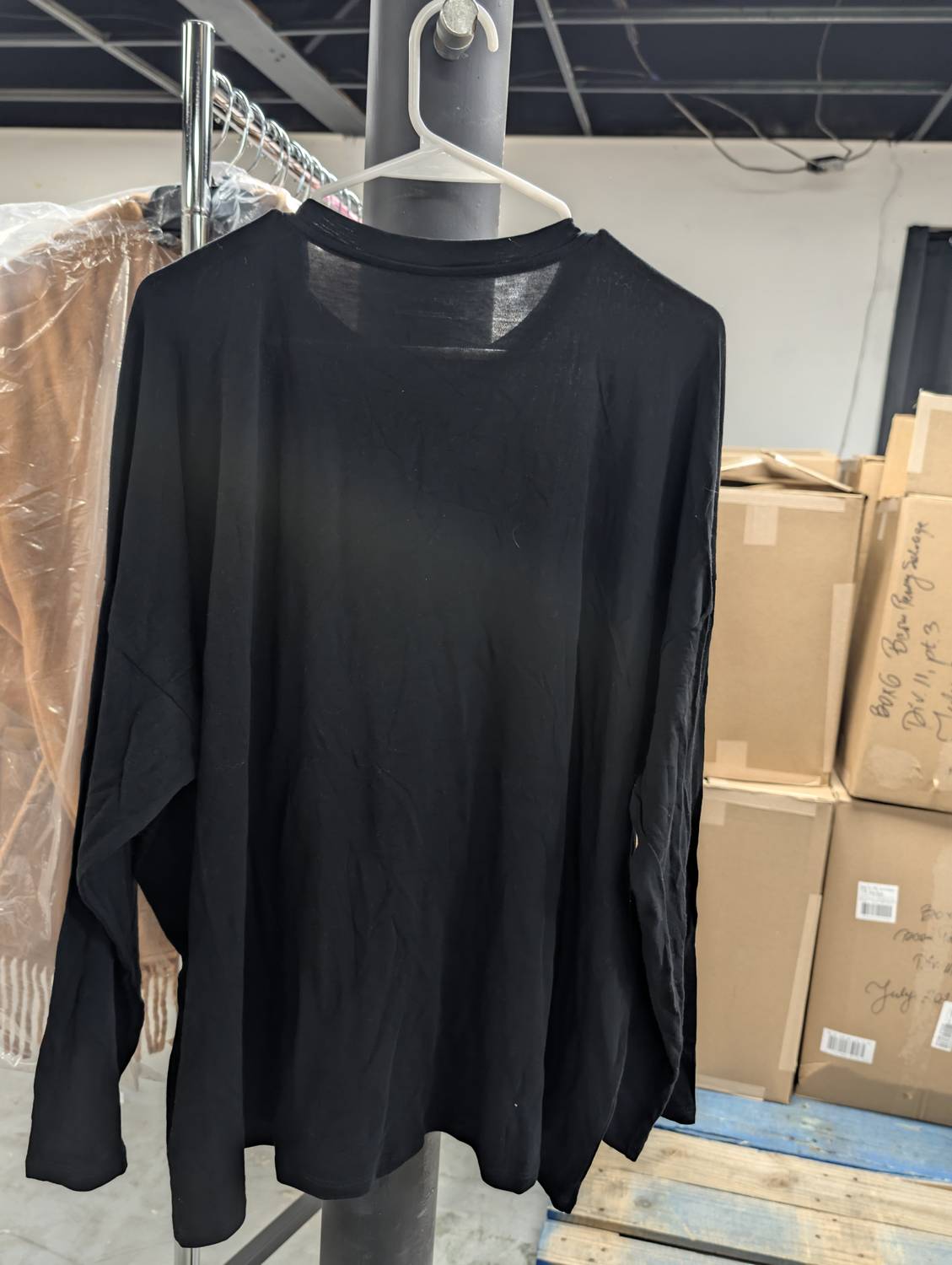 Eileen Fisher - WOMEN'S HIGH CREW NECK BOXY TOP