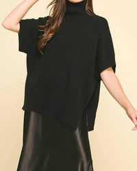 Pinch - Turtle Neck Short Sleeve Sweater