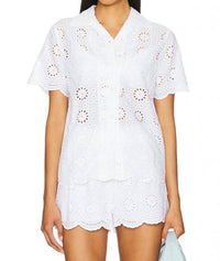 Beach Riot - Lexie Button Top