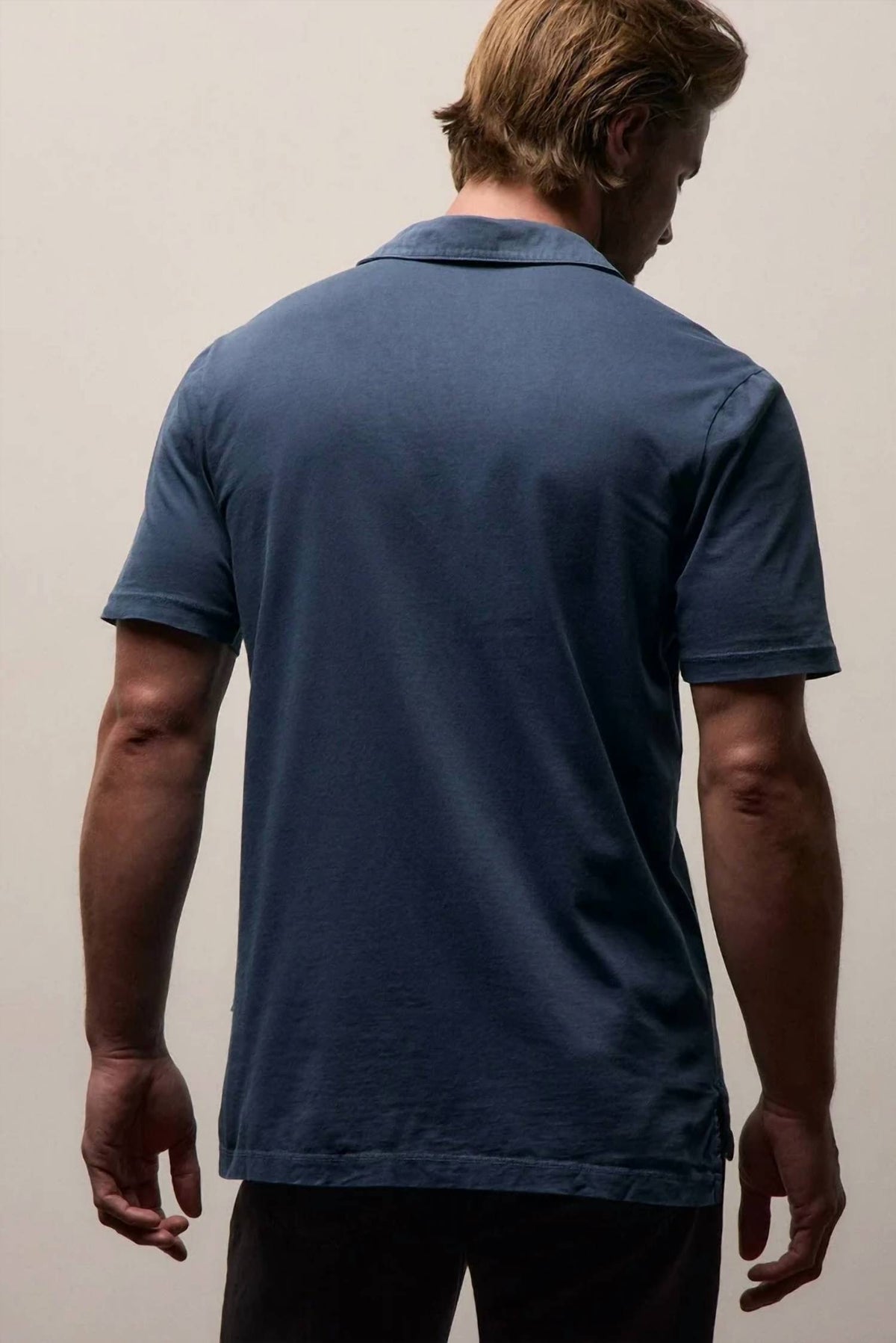 James Perse - Sueded Jersey Polo