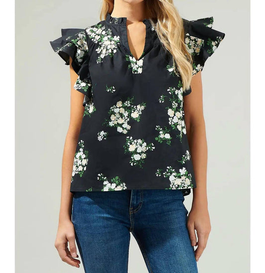 Sugarlips - Emery Floral Top