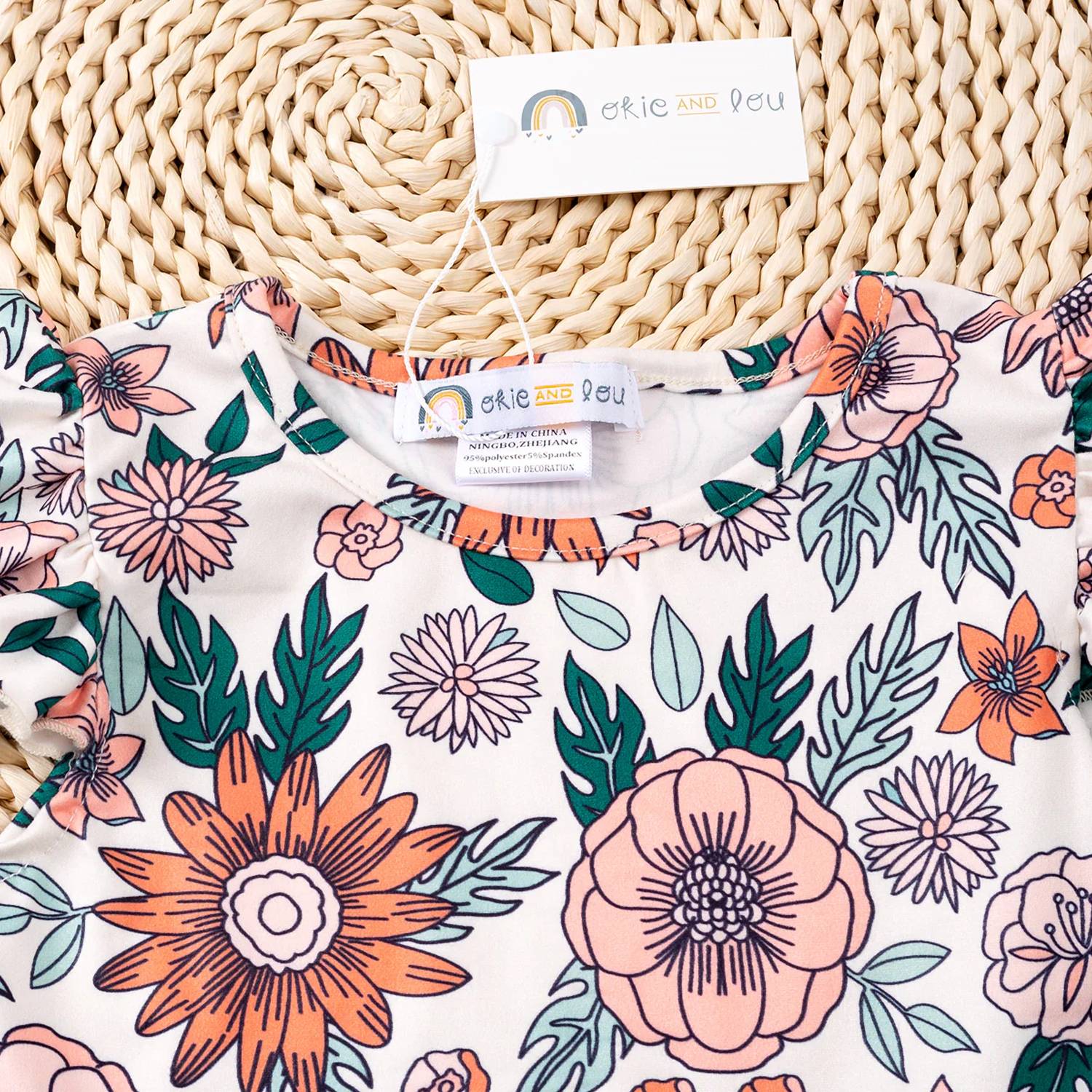 Okie + Lou - Girls Choose To Bloom Dress