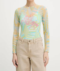 Never Fully Dressed - Western Abstract Long Sleeve Top
