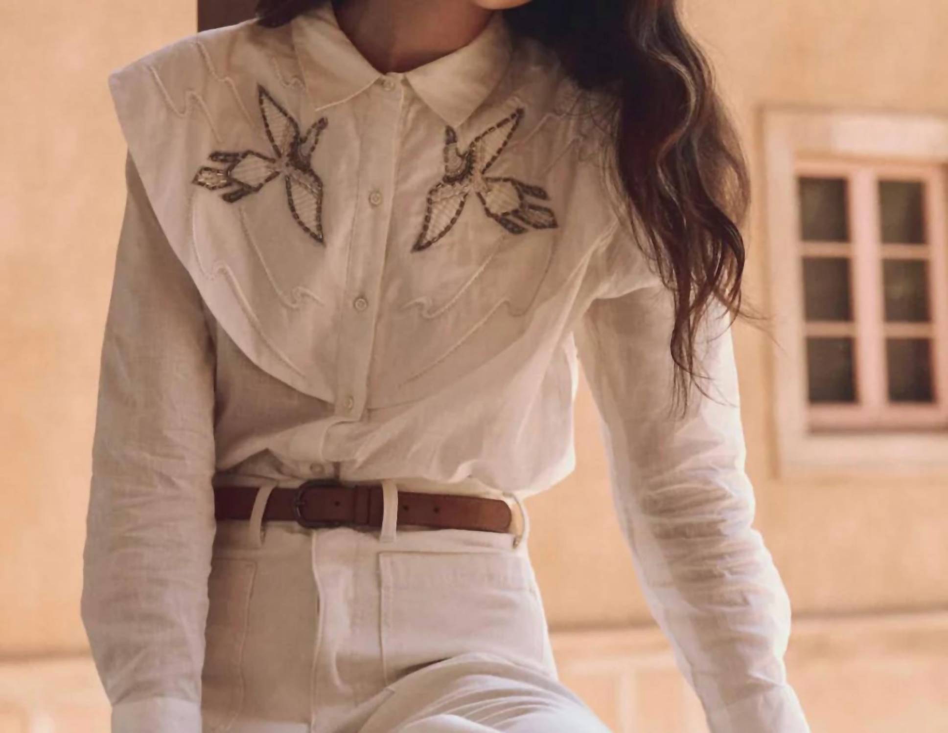 The Great. - Beaded Partridge Shirt