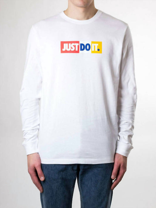 Nike - Just Do It Graphic Longsleeve T-Shirt