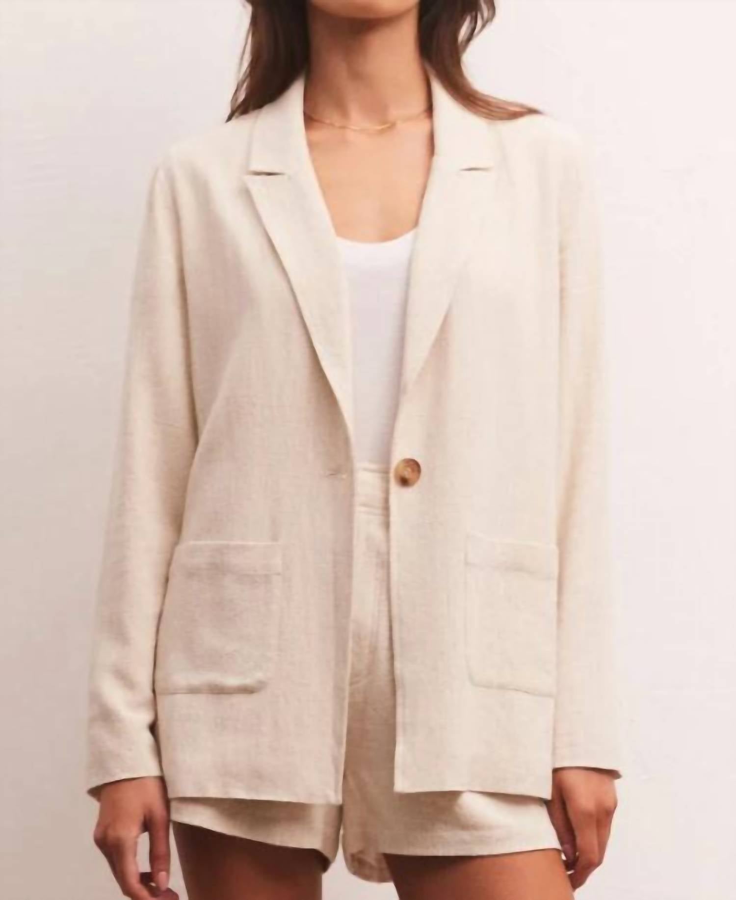 Z Supply - Chateau Linen Blazer