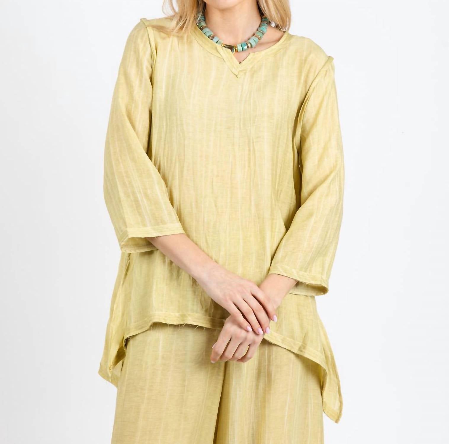 Ozai N Ku - Aida V-neck Tunic