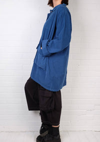 Gerties Four Pocket Jacket in north sea - women's jacket - alternate view