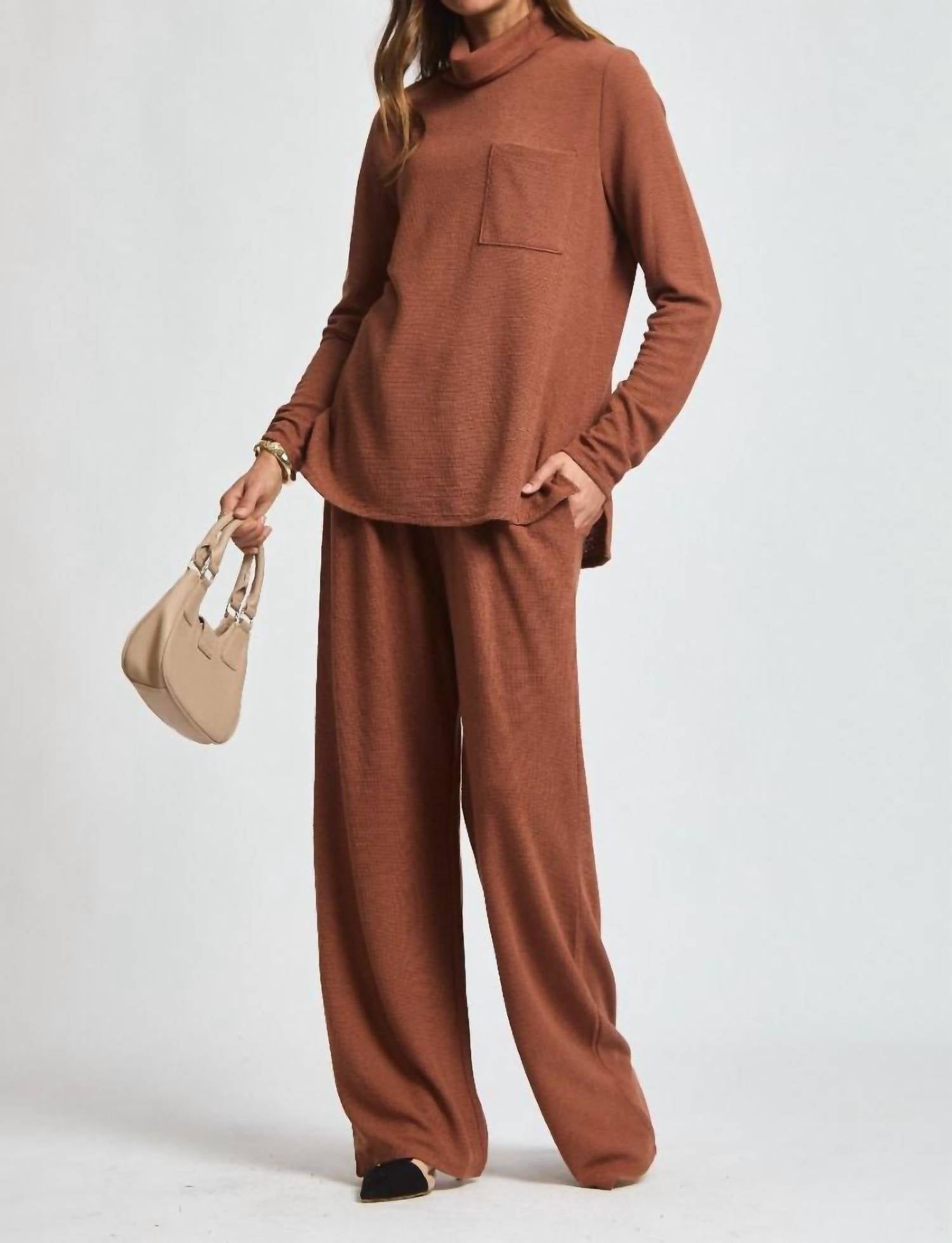 Dear Scarlett - Get Away Top Cardigan Pants 3 Piece Set