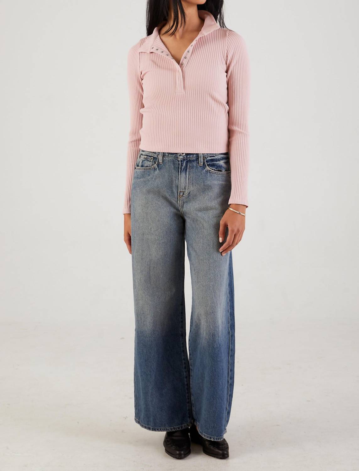 Nsf - Selena Wide Leg Jean
