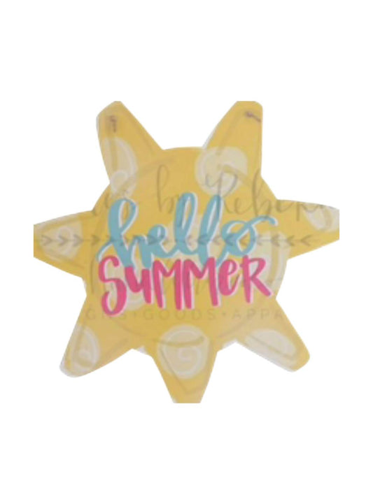 Doodles By Rebekah - Hello Summer Topper And Base