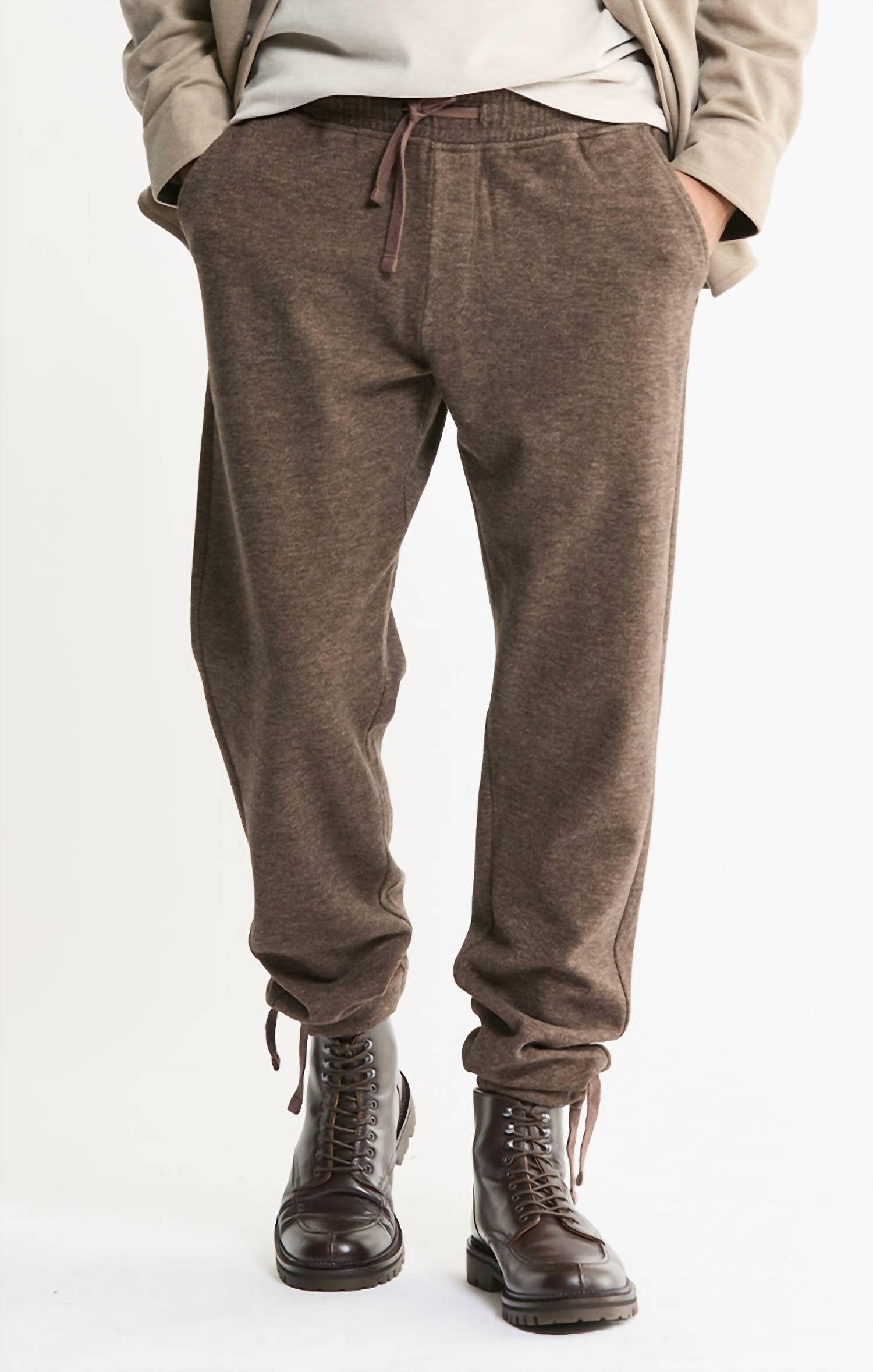 Jachs New York - Wool Blend Knit Jogger Pants