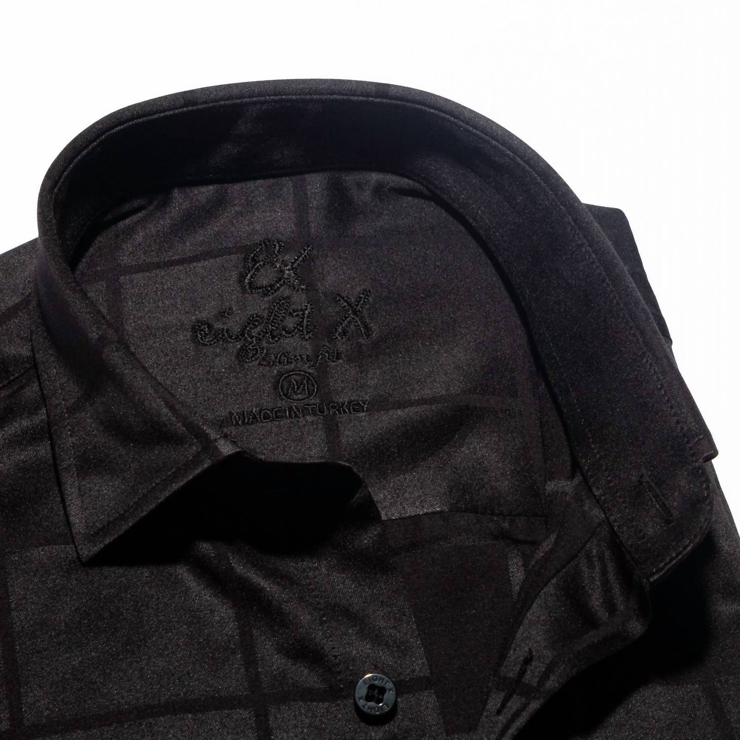 Eight X - Window Pane Jacquard Shirt