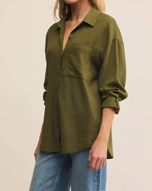 Z Supply - Alfie Linen Button Up Shirt