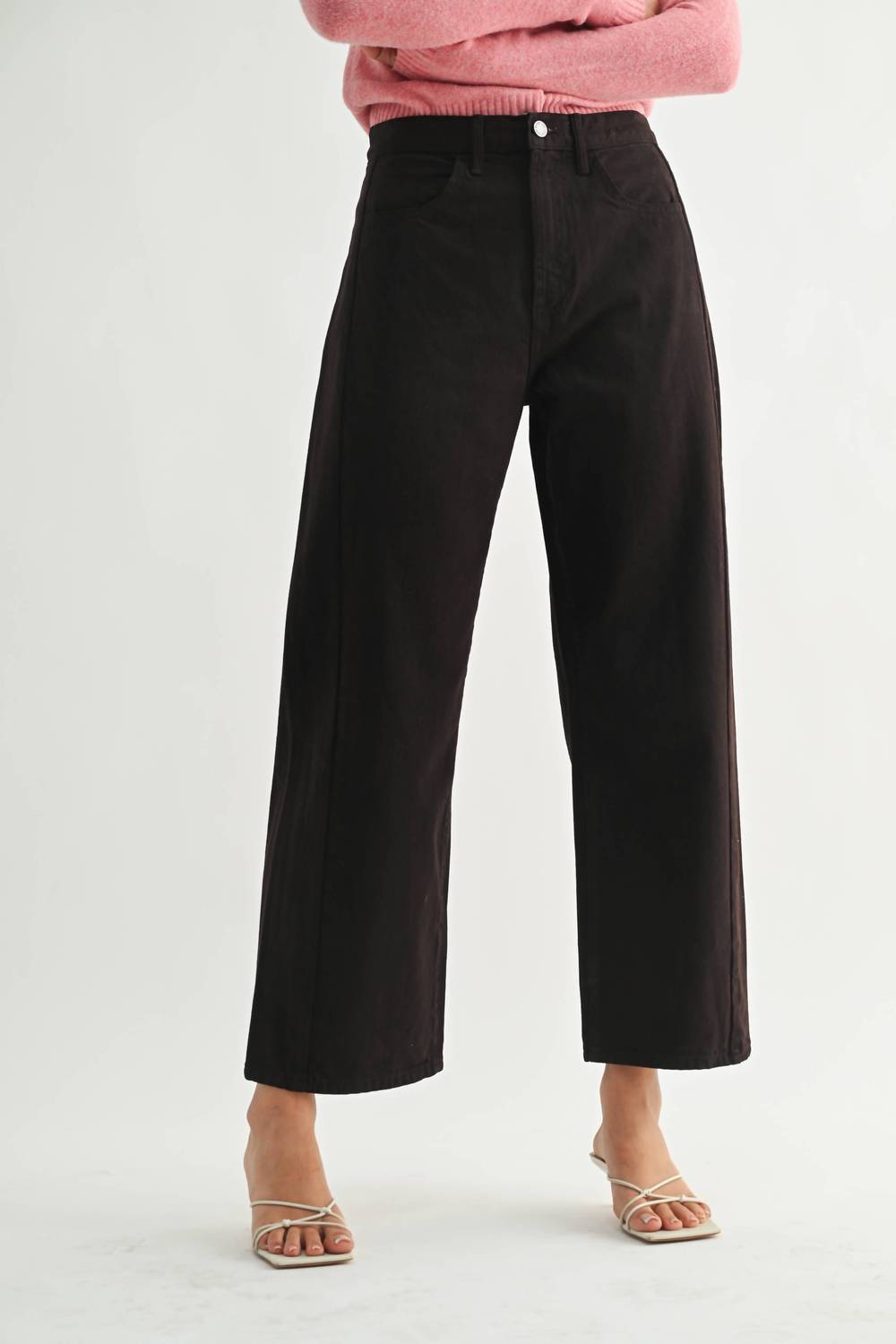 Just Black Denim - Twist Barrel Jean