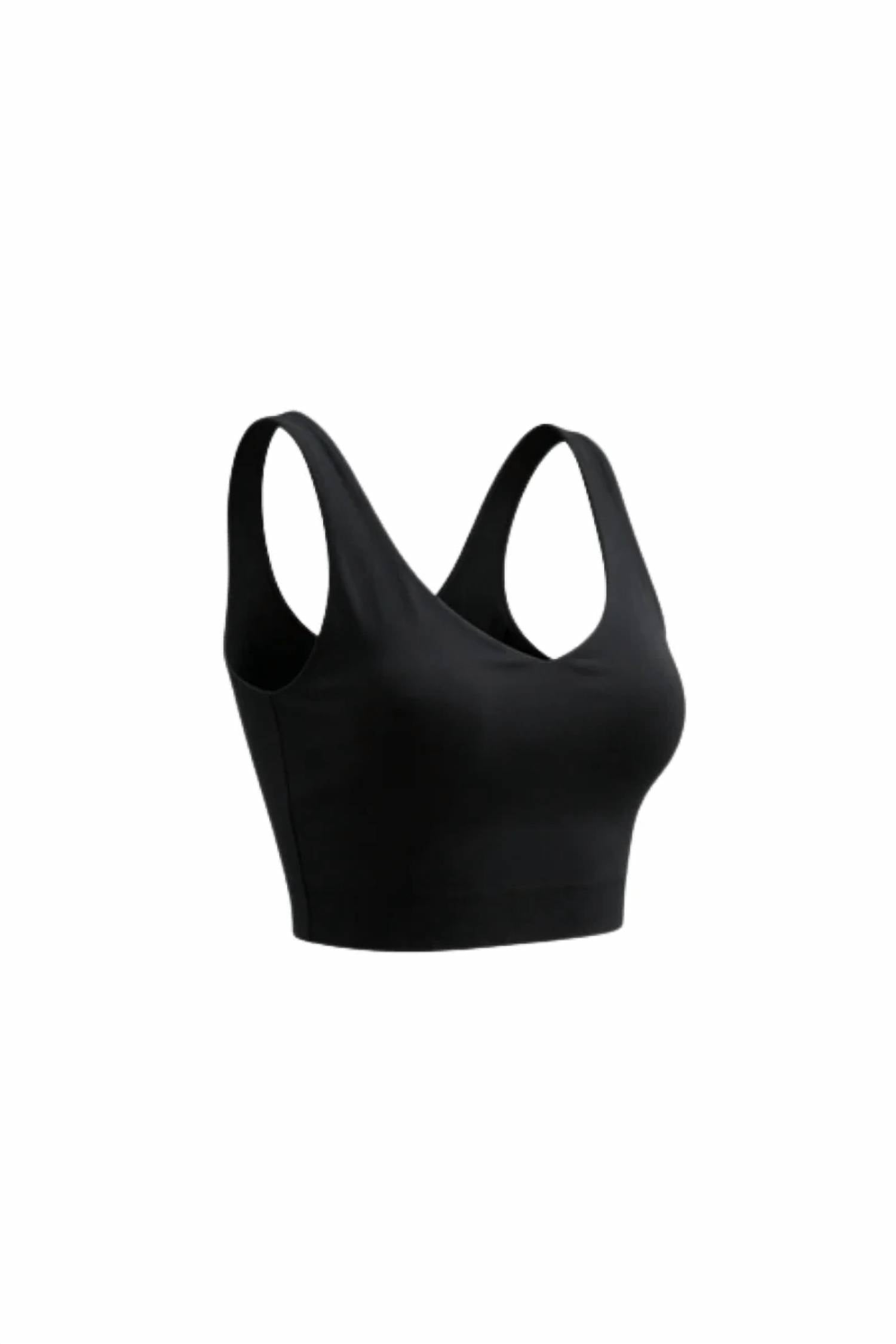 Bandier - Women's V Neck Tempo Crop Bra
