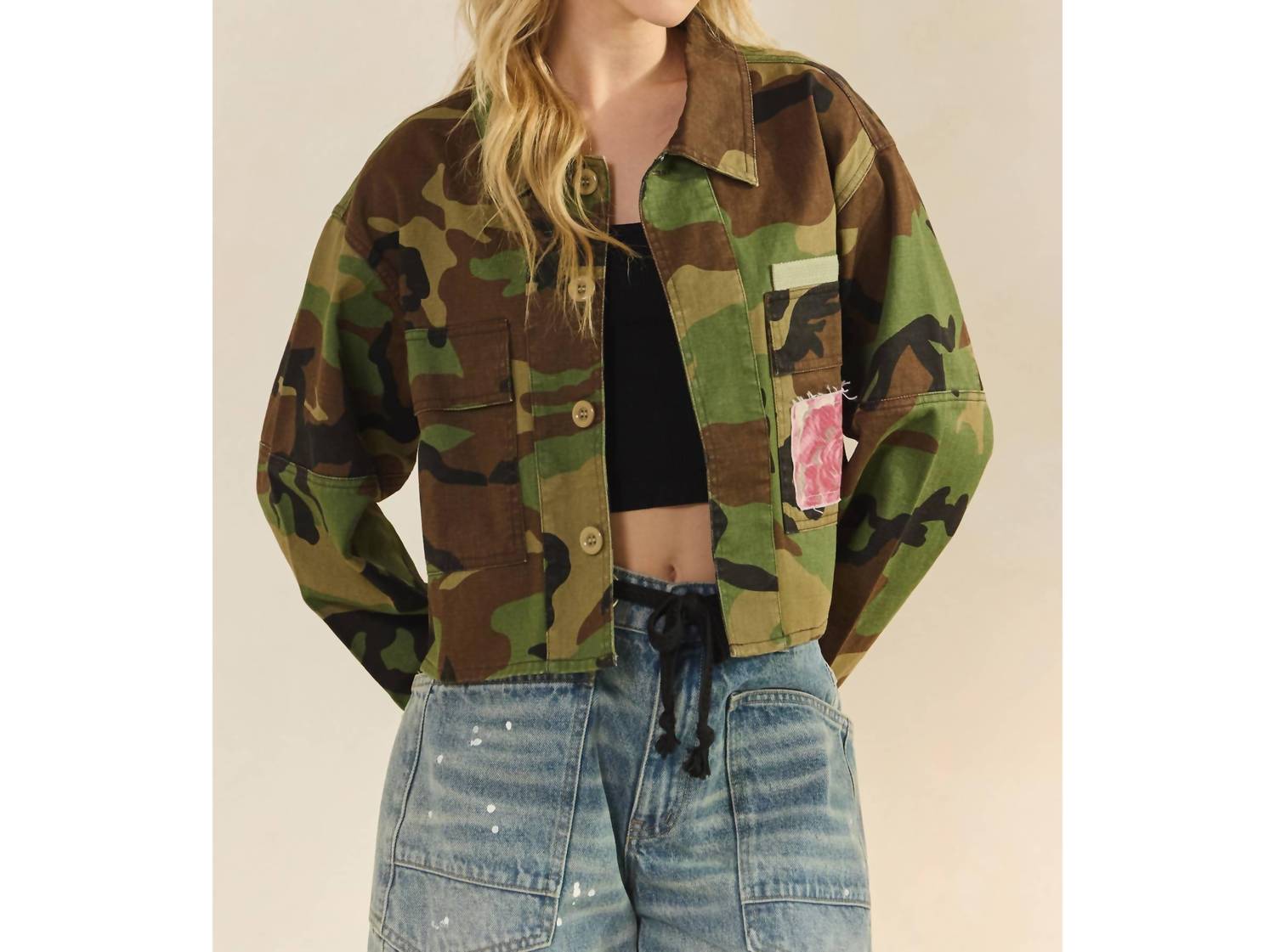 Veveret - Sequins Contrast Jacket