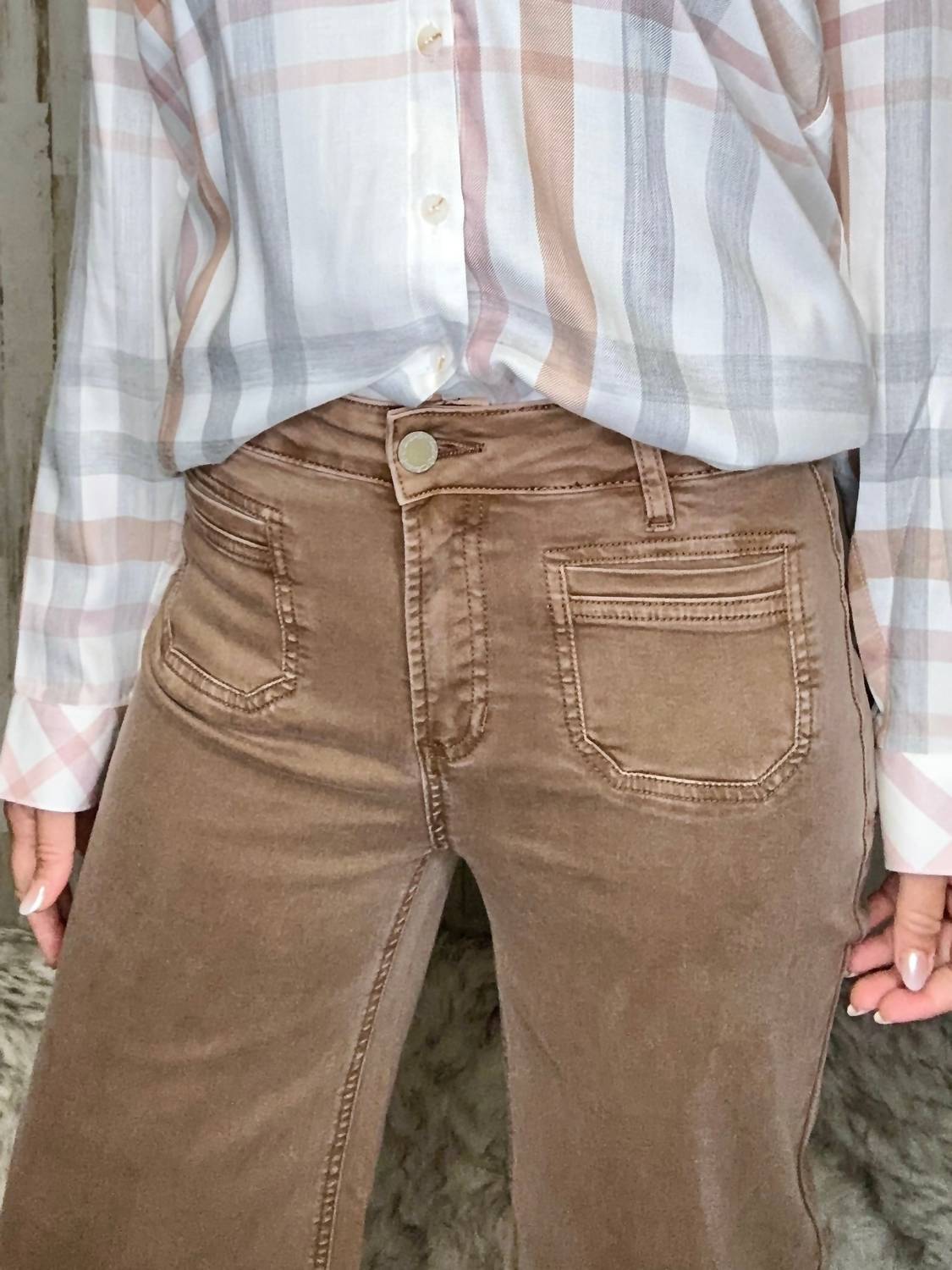 Charlie B - Delaware Patch Pocket Pant