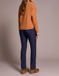 Tribal - Slub Knit Flatlock Top