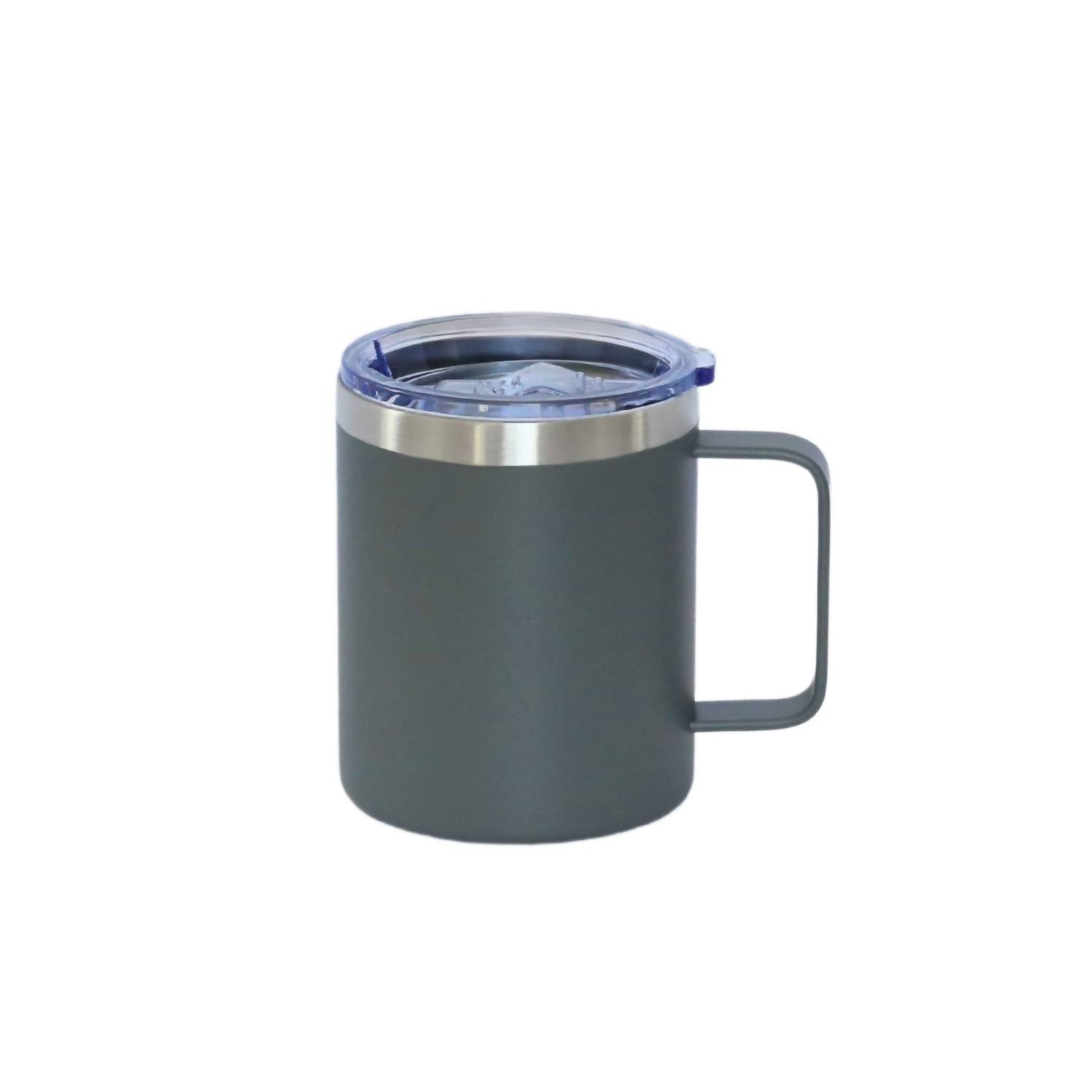 Creative Gifts International - Stainless Steel Travel Mug with Handle