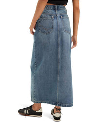 Free People - Nothing Better Denim Maxi Skirt