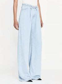 Frame - Rigid Denim High Rise Wide Jeans