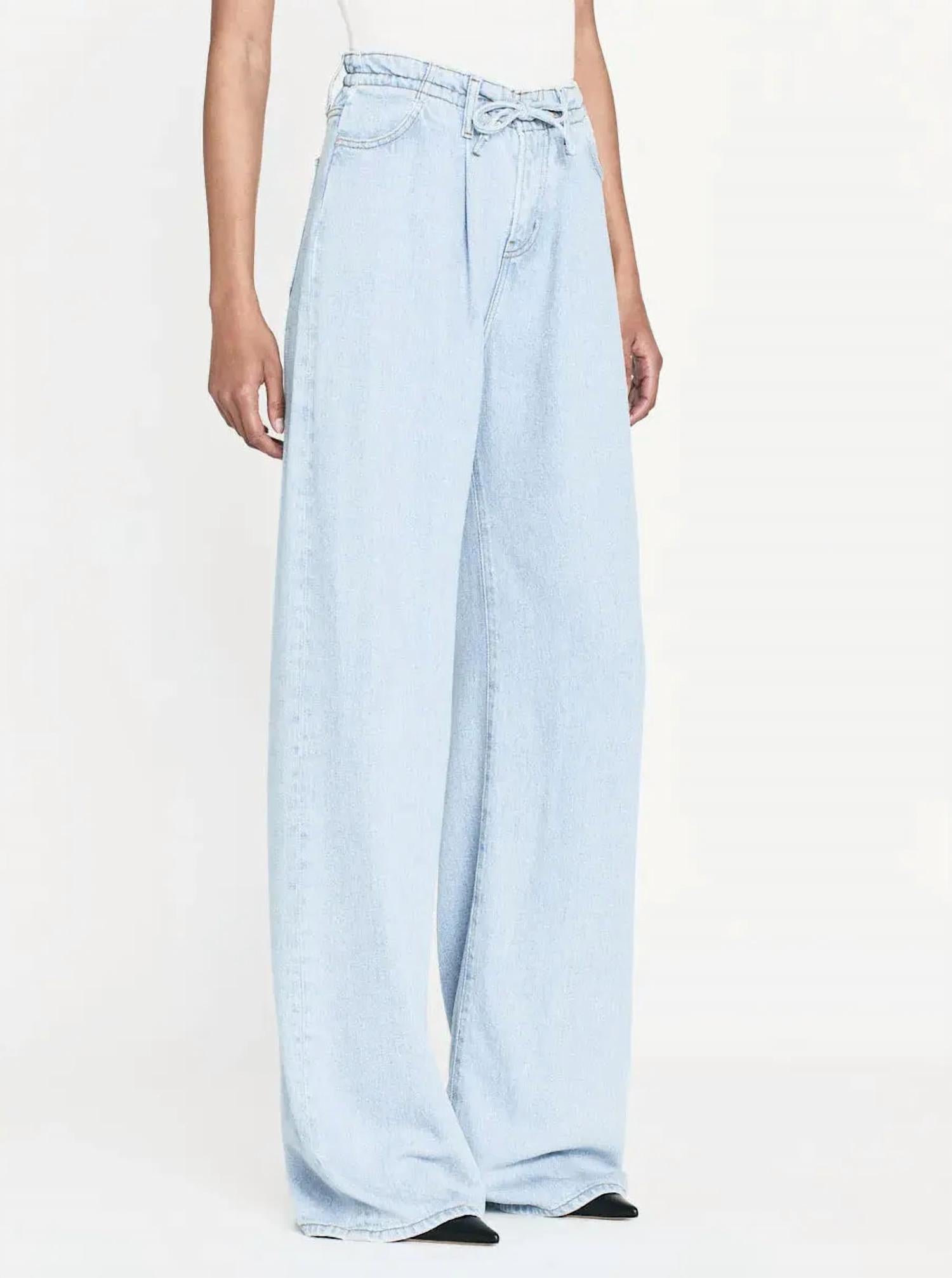 Frame - Rigid Denim High Rise Wide Jeans