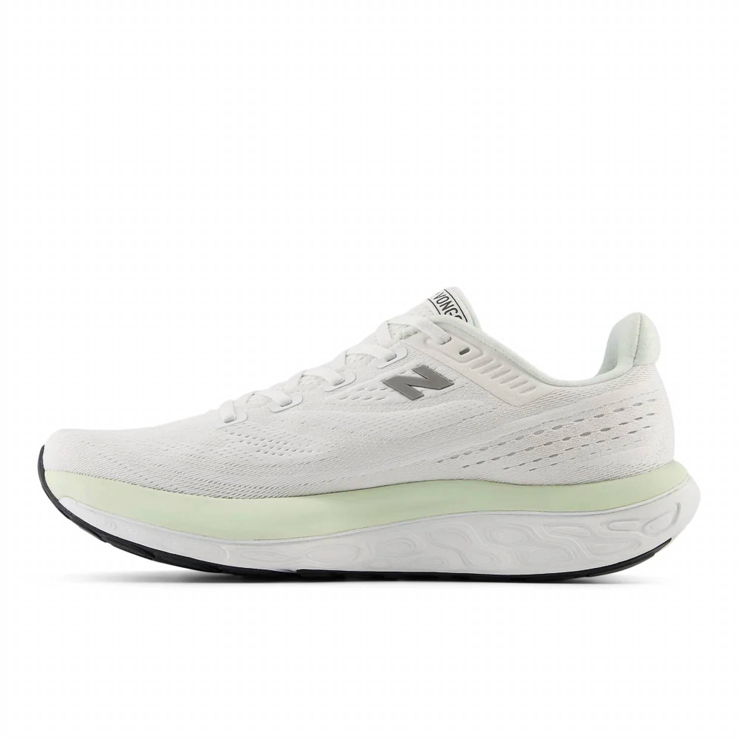 New Balance Men's Fresh Foam X Vongo V6 Running Shoes in grey white - men's shoe - alternate view