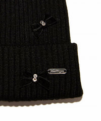 Bari Lynn - Girl's Velour Bows Winter Hat