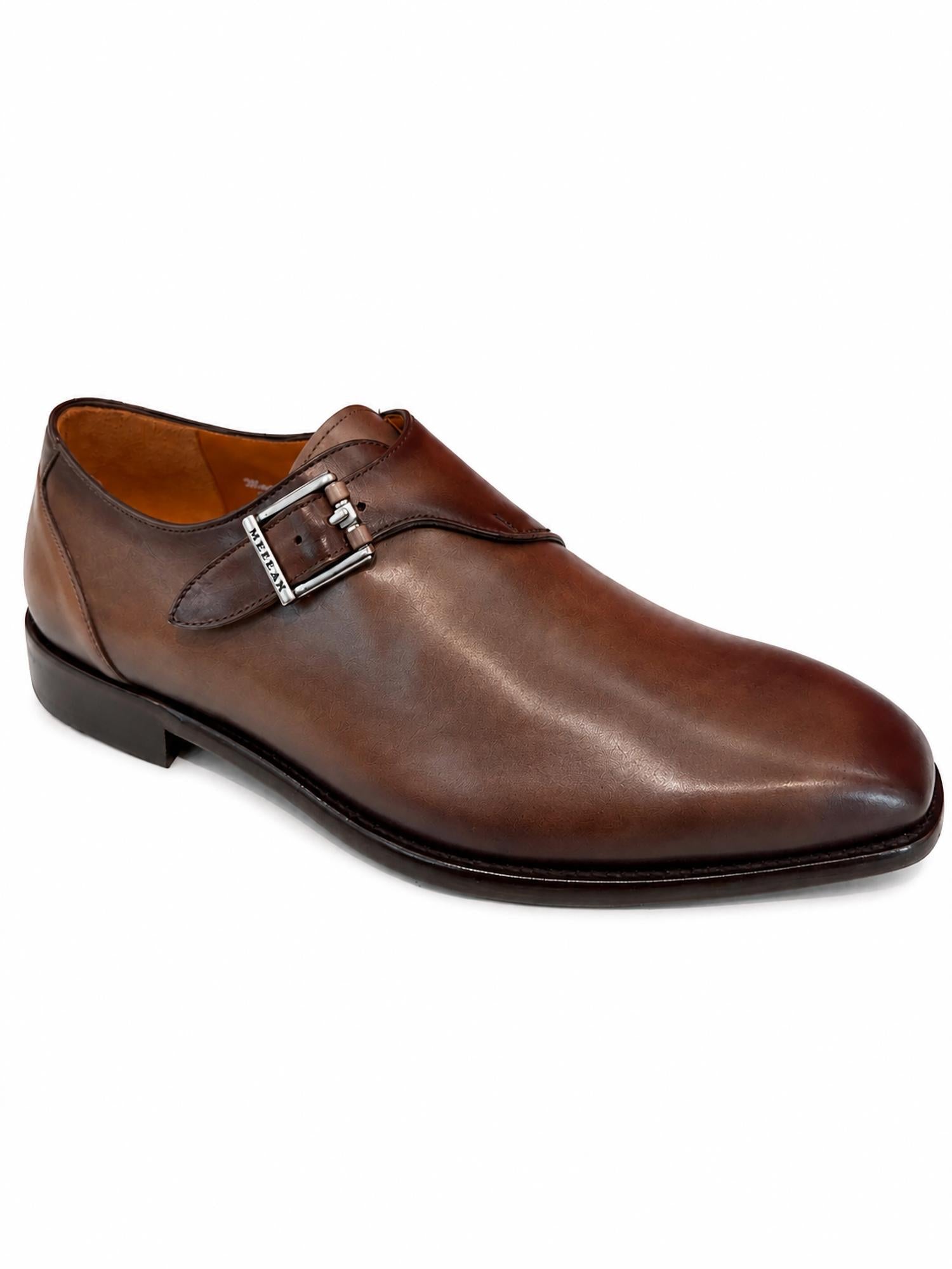 Mezlan - Men's Artisan Monk Strap Dress Shoes
