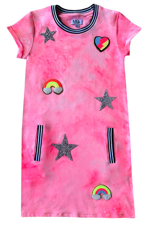 Mia - Girls' Icon Crew Neck Short Sleeve Dress