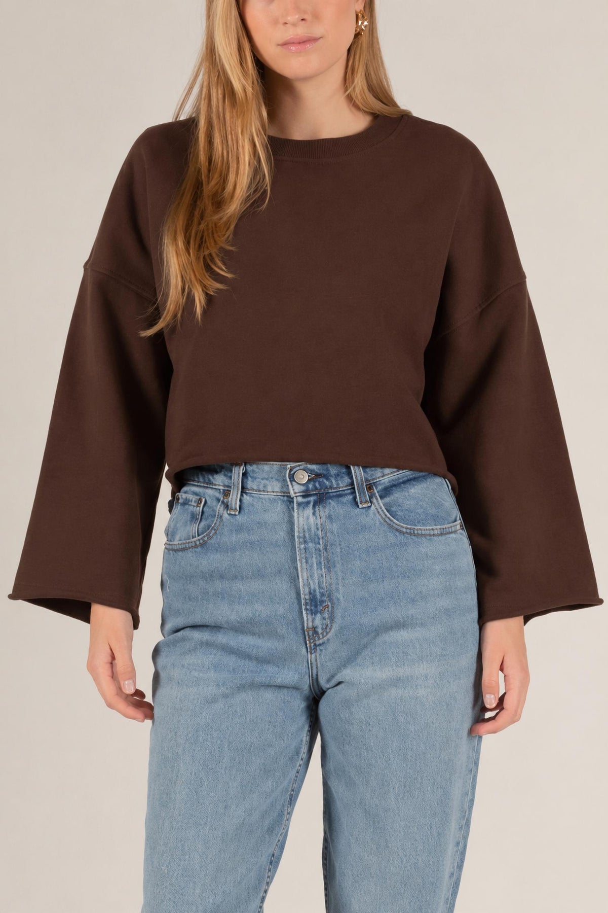 Before You - Women's French Terry Cropped Sweatshirt