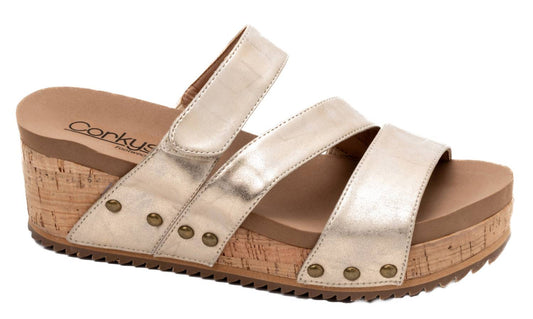 Corkys Footwear - Women's Voyage Wedge Sandal