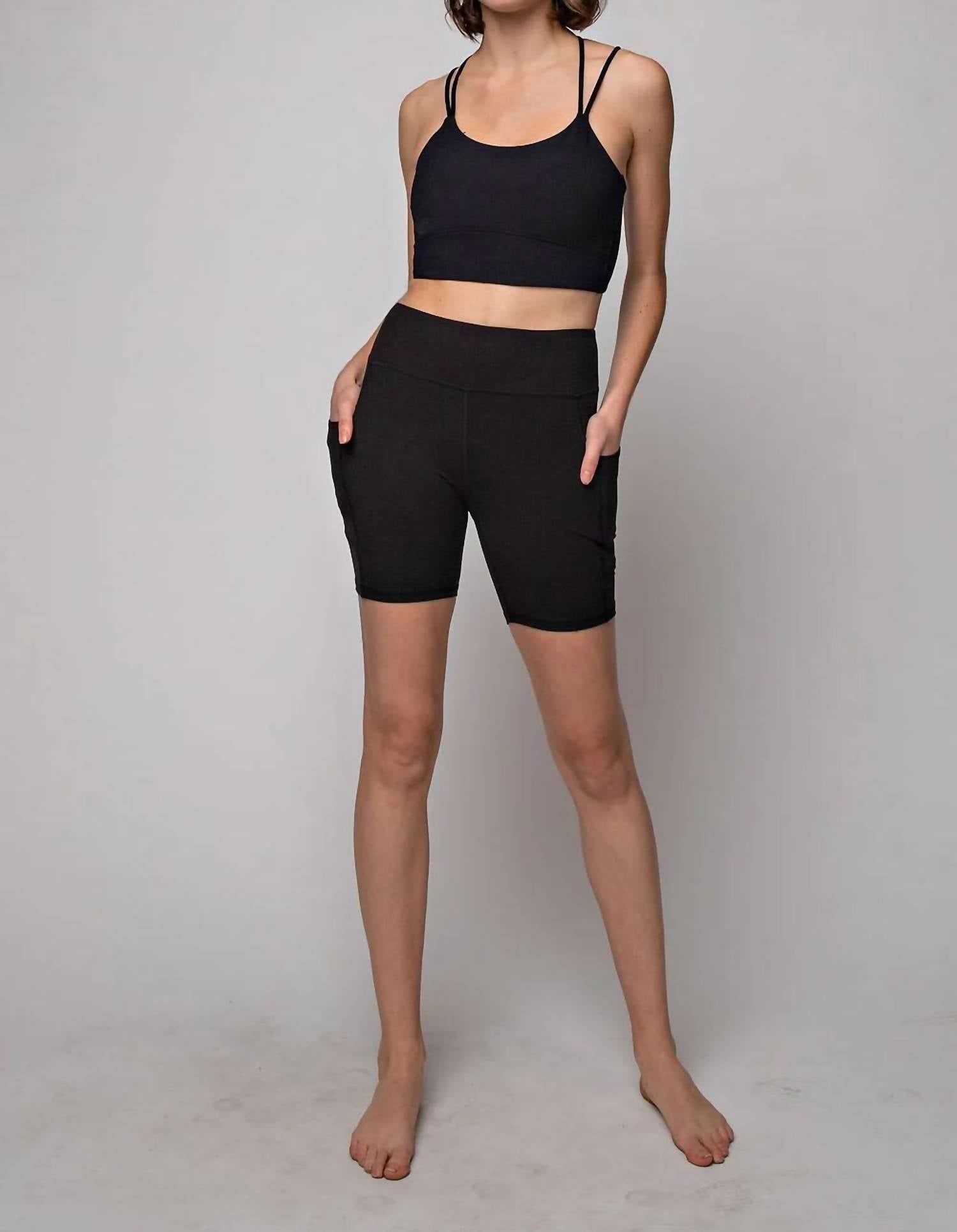 Rae Mode - Butter Soft Nylon Biker Shorts