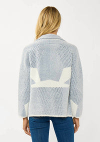 Lovestitch - Luna Sutton Double-breasted Sweater Jacket