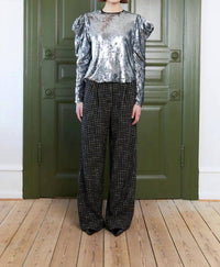 Stella Nova - Long Sleeve Sequins Top