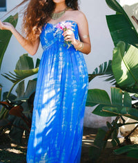Bali Queen - Tie Up Halter Dress