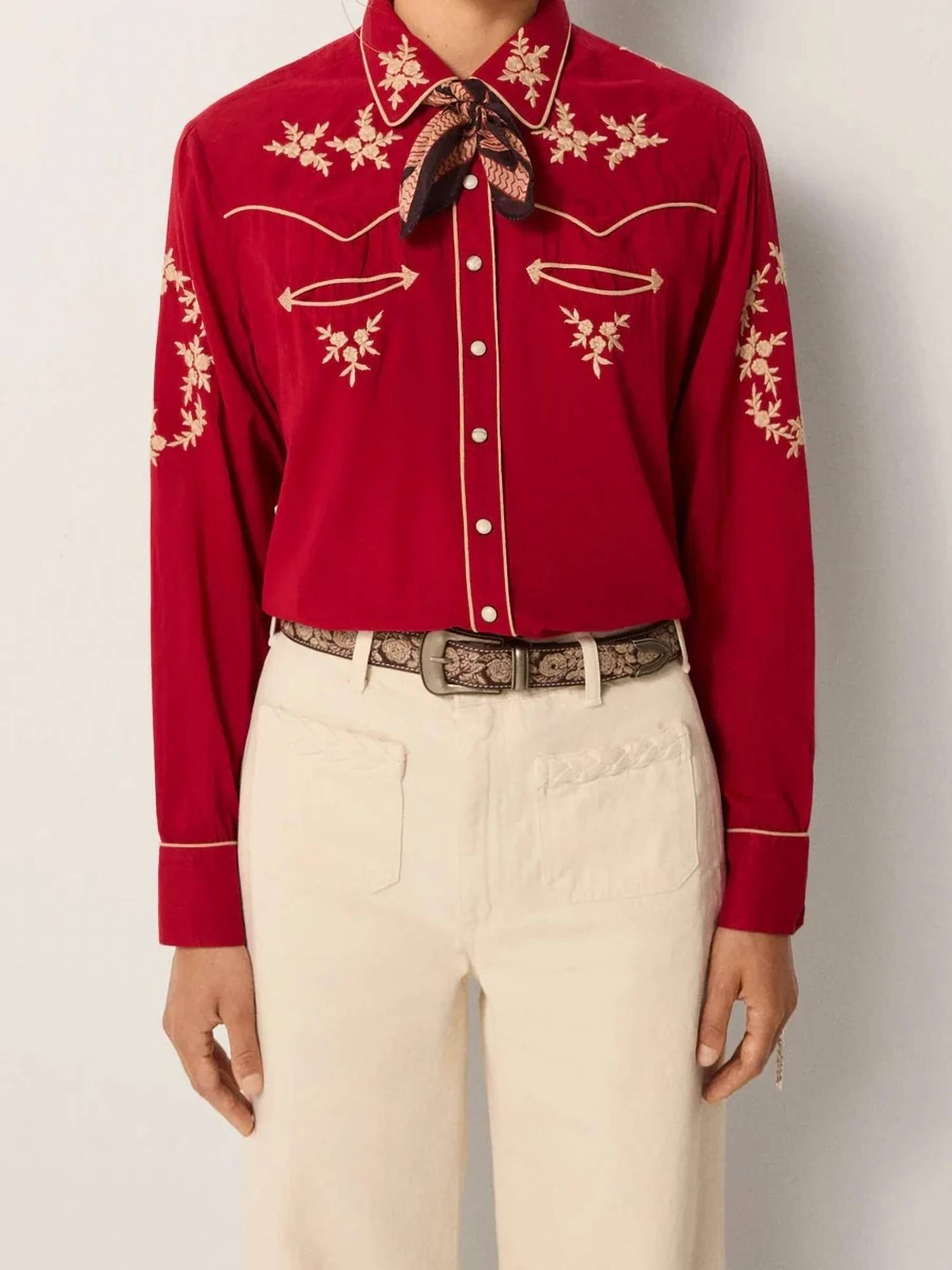 Maison Hotel - Women's Guadalupe Leather Belt