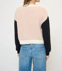 Central Park West - Colin Cropped Terrycloth Cardigan Top