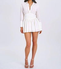 Miss Circle - Jamila Shirt Mini Dress