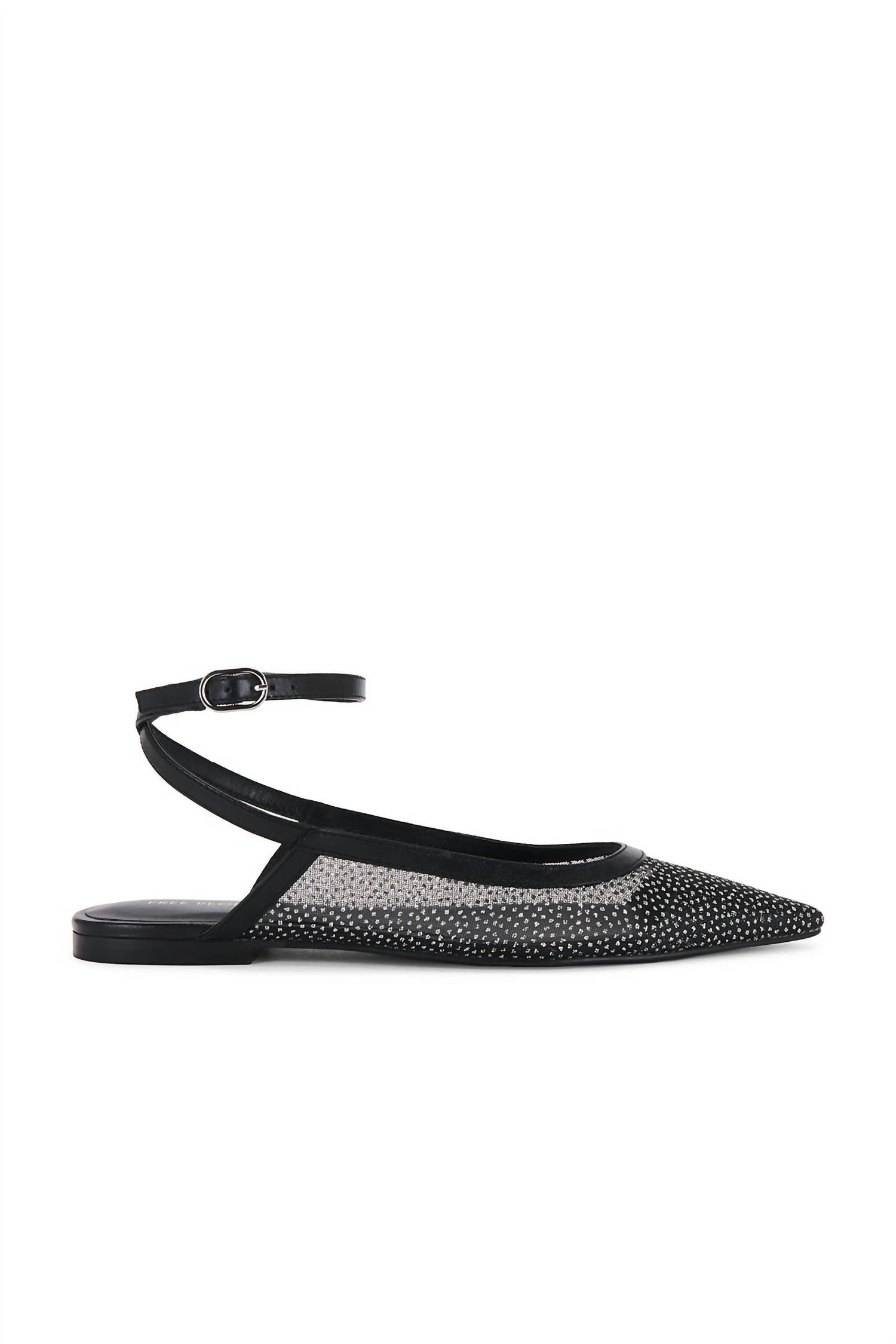 Free People - Women's Sheer Glitter Jules Flat