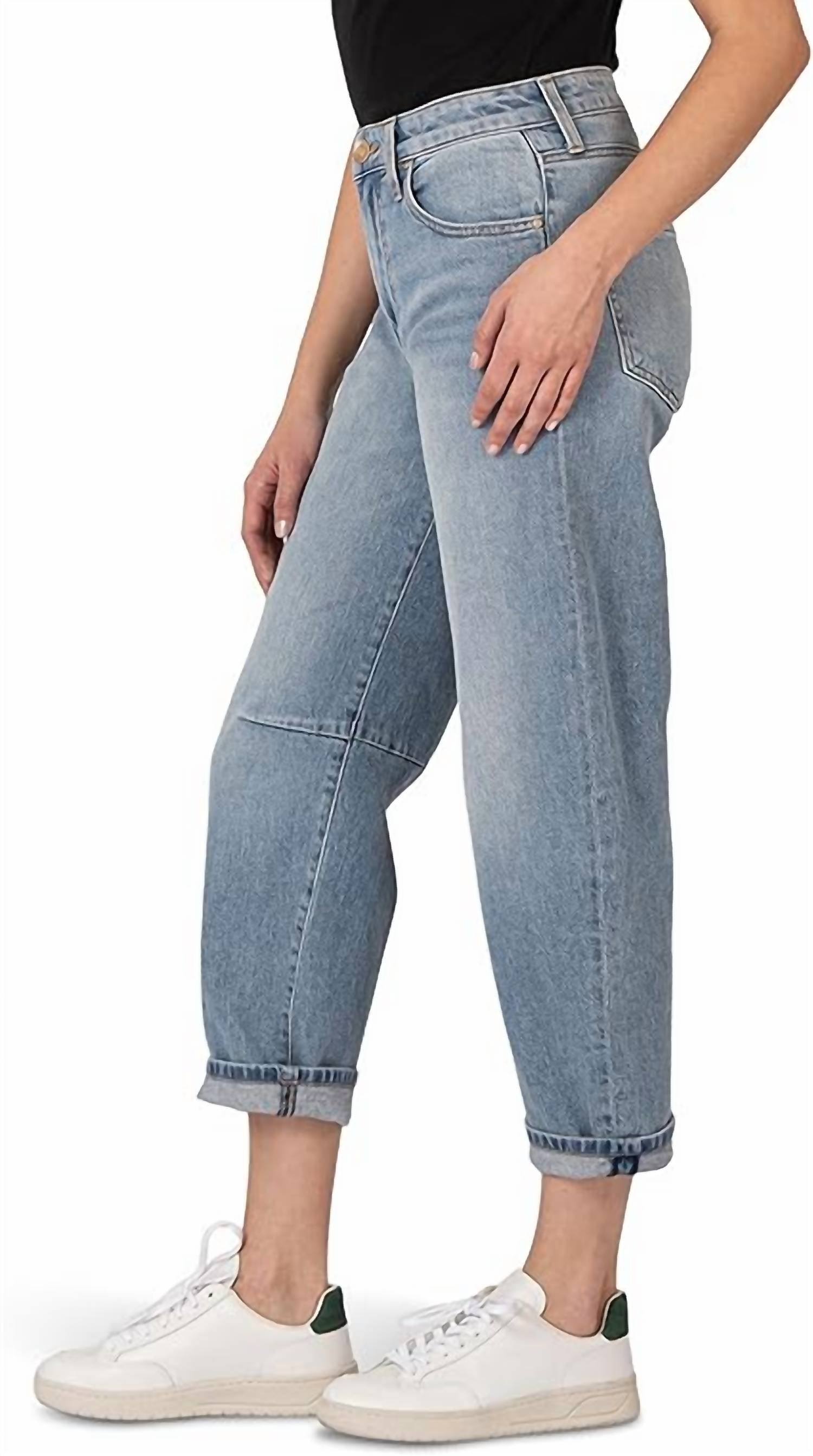 Kut From The Kloth - Ashley High Rise Slouchy Barrel Straight Leg Jeans