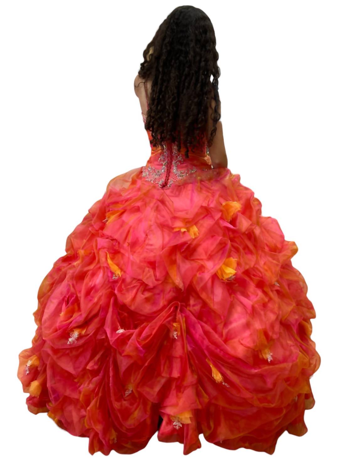 House Of Wu - Quincea√±era V-Neck Dress