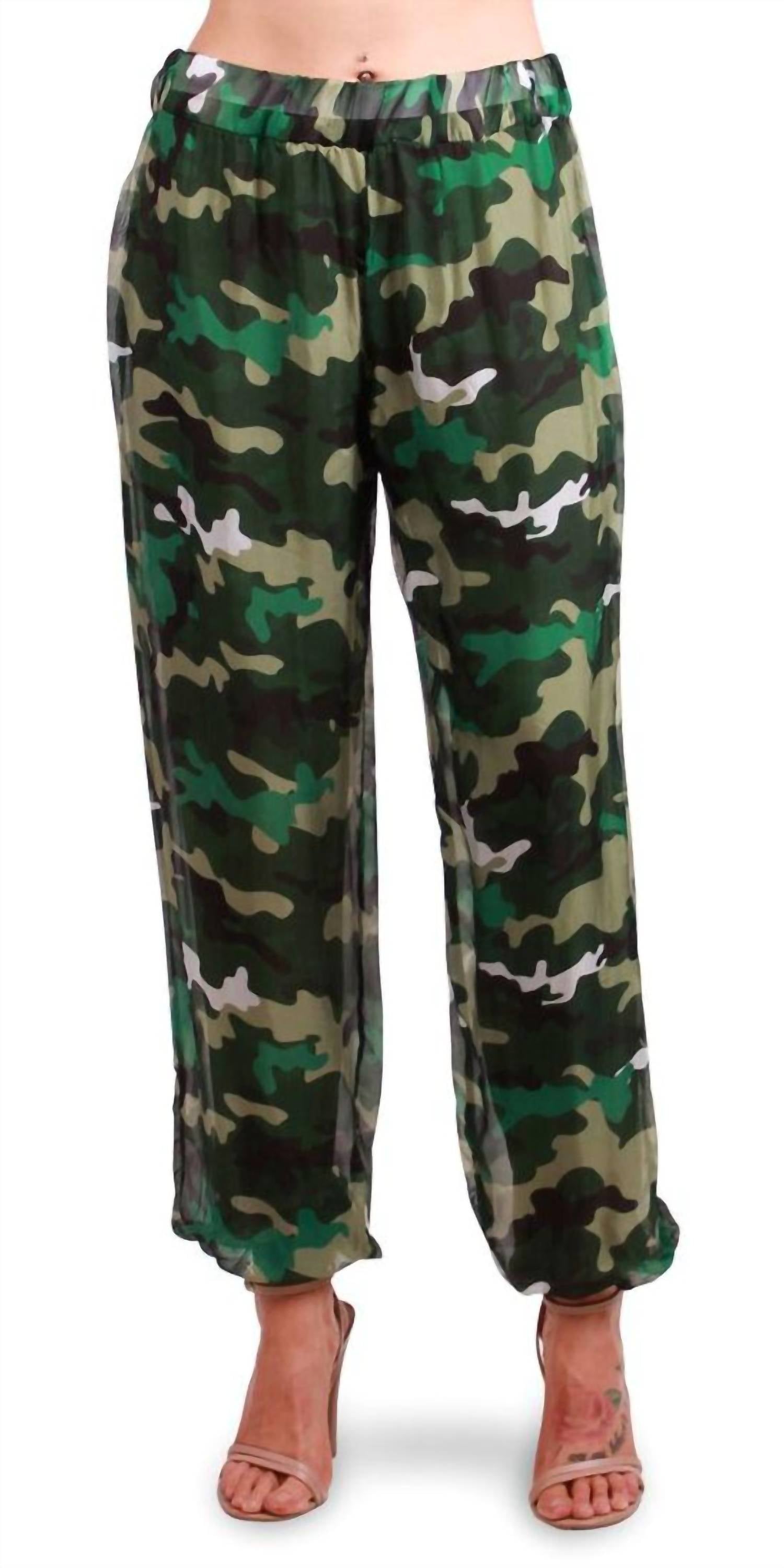 Gigi Moda - Petrella Camo Jogger Pants