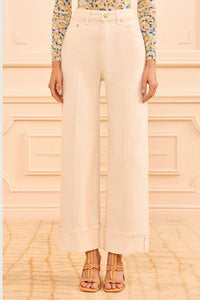 Ulla Johnson - Genevieve High Rise Wide Leg Jean